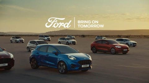 Bereit für Morgen: Die neue Markenausrichtung von Ford setzt den Schwerpunkt auf die Zukunft