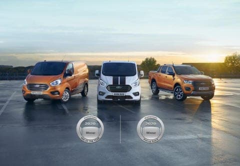 Doppelte Ehre für Ford: „Internationaler Transporter des Jahres“ und „Internationaler Pick-up Award“ 2020