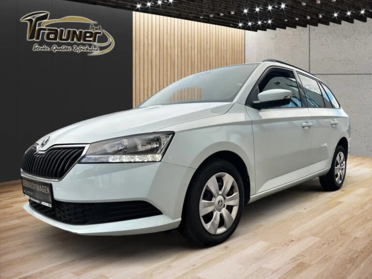 Skoda Fabia Kombi, silber, €14890, im Autohaus Trauner in Bruck zu verkaufen